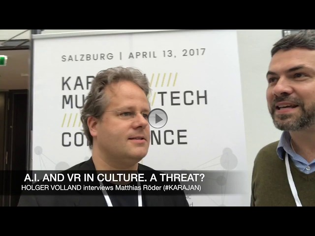 THE ARTS+ INTERVIEW: A.I. AND VR IN CULTURE. A THREAT?